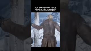 meme relatable rdr2 pov [upl. by Aoniak]