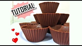 Forminha de chocolate para doces variados [upl. by Gwen283]