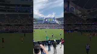 Megan Rapinoe retired from US Women’s soccer team at Soldier Field Chicago [upl. by Montfort]