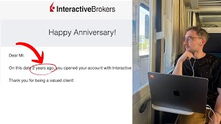 I set up my Interactive Brokers account exactly 2 years ago this is my result [upl. by Limemann10]