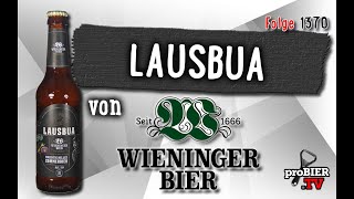 Lausbua von Privatbrauerei MC Wieninger  Craft Bier Verkostung 1370 [upl. by Anwat59]