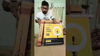 Digitek DRL 18H unboxing  Digitek Ring light 18 inch with 6 ft stand amp attachments  3 color modes [upl. by Norita107]