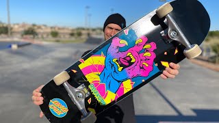 ROSKOPP FRAME HAND SHAPED DECK PRODUCT CHALLENGE W ANDREW CANNON  Santa Cruz Skateboards [upl. by Shara864]