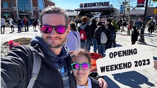 Hersheypark Opening Weekend 2023 [upl. by Inalaek]