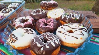 Cómo Hacer Donas Fritas Receta Deliciosa y Casera [upl. by Toddy]