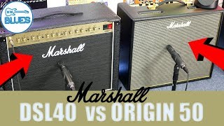 Marshall DSL40 vs Origin 50 Amplifier Comparison  Did I Buy the Wrong One [upl. by Aimit]