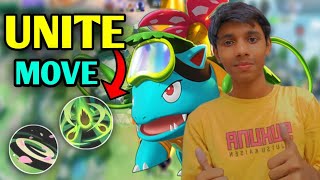 New pokemon ke sath Battle Venusaur ne Unite move se mar diya😱 [upl. by Jerol]