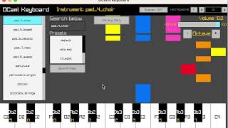 The OCaml Keyboard  Demo [upl. by Juline]