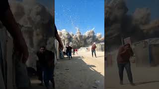 Israel airstrikes on Gaza israel gaza shorts [upl. by Llyrpa835]