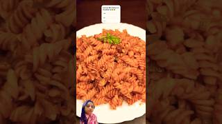 Red sauce Pasta shorts  food redpasta youtubeshorts shortsvideo shortsfeed shortsviral yt [upl. by Nevur331]