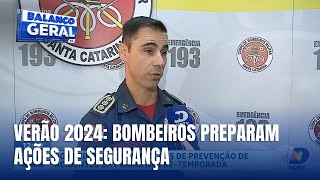 Bombeiros anunciam preparativos para a Estação Verão 2024 [upl. by Lede]