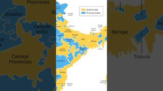 Difference between Princely and Provisional State princely provisional subcontinent history [upl. by Notlaw]