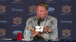 Stick with us Auburn head coach Hugh Freeze on loss to Oklahoma where the Tigers go from here [upl. by Jammie110]