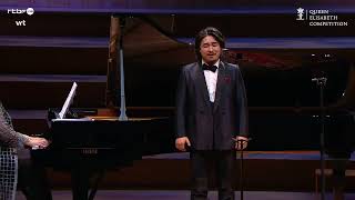 A Chloris  R Hahn  Tenor Sungho Kim Queen Elisabeth Competition 2023 Voice [upl. by Kaye215]