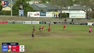 Rd 15 Hostplus SANFL Snapshot  Adelaides Tyler Welsh snaps over his shoulder [upl. by Carry]