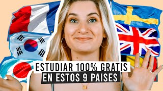 PAISES DONDE TE PAGAN POR ESTUDIAR 100 GRATIS [upl. by Elyac87]