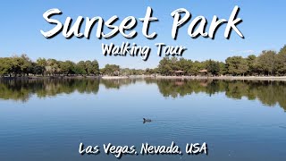 Discover the Peaceful Escape of Sunset Park in Las Vegas  Full Walking Tour [upl. by Aened]