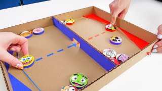 COOL DIY GAMES and MORE FUNNY CRAFTS [upl. by Ayidan504]