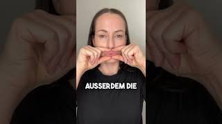 Wirkungsvolle Gesichtsmassage für jeden Tag 🤍 faceyoga yoga [upl. by Belsky]