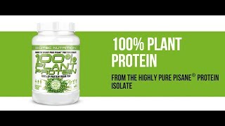 Unboxing Scitec Nutrition 100 Plant Protein pea protein isolate SIDDH peaprotein isolatewheay [upl. by Salmon]