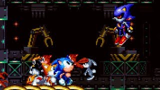 Sonic Mania  Part 6  Stardust Speedway Zone Sonic amp Tails  Chaos Emerald 6 [upl. by Stronski]