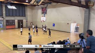 OTB vs Maryknoll Fall League JV Basketball October 6 2024 [upl. by Necyrb]