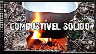 Como preparar Combustível SólidoHow to Make Solid Fuel [upl. by Sibby591]