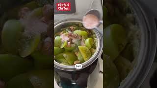 Green Tomato Chutney Recipe  हरे टमाटर की चटनी  Chalo Banaye chatorichetna [upl. by Asim]