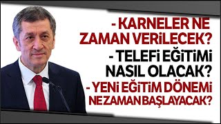 Milli Eğitim Bakanı Selçuk Telafide Ben de Varım Programını Tanıttı [upl. by Einnos]