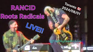 Rancid  Roots Radical LIVE  Rogers Centre Toronto ON 20240801 [upl. by Nyleuqaj201]