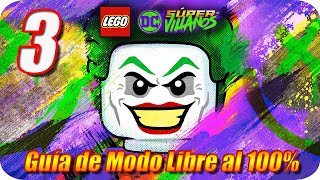 LEGO DC Súper Villanos  Guía de Modo Libre al 100  Capitulo 3 quotZona Metropolis Parte 13quot [upl. by Oidiple122]