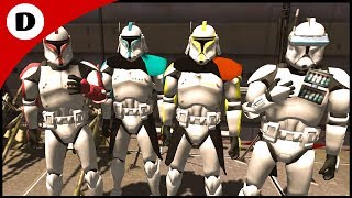 CLONE DALEY SQUADS BAPTISM BY FIRE  Star Wars Daley Squad Origins 5 [upl. by Hgielek]