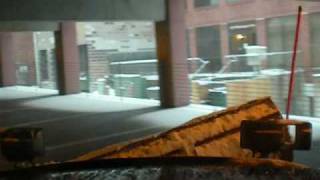 Powerstroke Plowing Snow PT5  Ford F250 Powerstroke Diesel Snow Plowing [upl. by Salsbury]