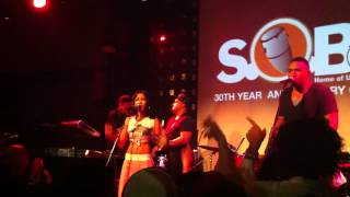 Jhene Aiko performs  Stranger  live at SOBs [upl. by Asssilem442]