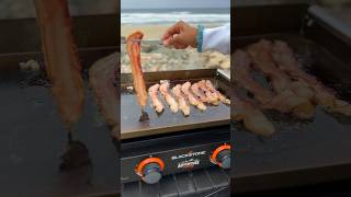 Cooking breakfast on my griddle with a view short youtubeshorts [upl. by Aneram205]