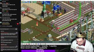 newly unemployed 6 Lets build rollercoastertycoon2 [upl. by Yblehs]