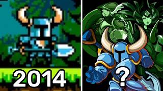 Evolution of Shovel Knight Games 2014 [upl. by Rotsen189]