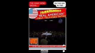 WWF  Hulk Hogan  Real American Debut  123085  Madison Square Garden [upl. by Elie]