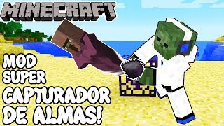 Minecraft 1121 MOD SUPER CAPTURADOR DE ALMAS Soul Shards Mod Español [upl. by Bonnell]