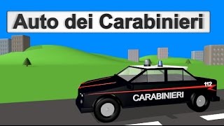 Auto dei Carabinieri  AlexKidsTV [upl. by Airamana173]