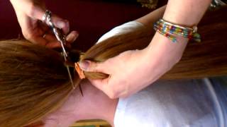 Cutting off a 24in ponytail [upl. by Dee Dee]