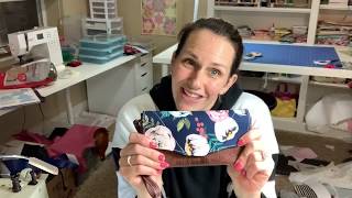 Necessary Clutch Wallet Tutorial By Emmaline Bags [upl. by Zaneta]