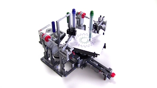 Circle Pattern Draw3r  LEGO MINDSTORMS [upl. by Alaine898]