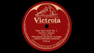 Grieg Anitras Dance Stokowski 1917 [upl. by Octave459]