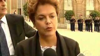 Eleições 2010 Dilma dá arrancada no Jornal Nacional [upl. by Drusilla]