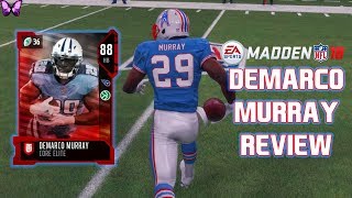 DEMARCO MURRAY REVIEW  Madden 18 Player Reviews☆ [upl. by Ullyot]