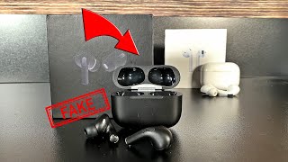 Airpods Pro CloneReplica  Now in Matte Black  Latest as of June 2020 [upl. by Adlesirg]