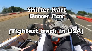 Shifter Kart POV On The Tightest Track in USA [upl. by Eniarrol210]