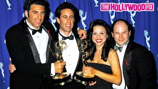 Jerry Seinfeld amp The Seinfeld Cast Troll Reporters In The Press Room At The 1993 Emmy Awards In LA [upl. by Camus]