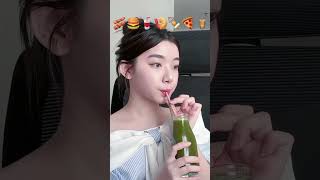 Mukbang with Quynh Truong 🥓🍔🥤🍤🍢🍕🧋trending food mukbang shorts viral [upl. by Bausch]